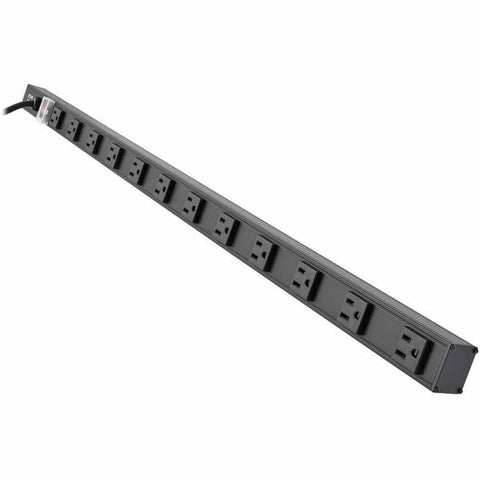 Eaton Corporation 12-Outlet Vertical Power Strip, 120V, 15A, 15-ft. Cord, 5-15P, 36 in.