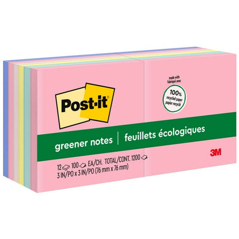 3M Notes Original Notepads - Sweet Sprinkles Color Collection