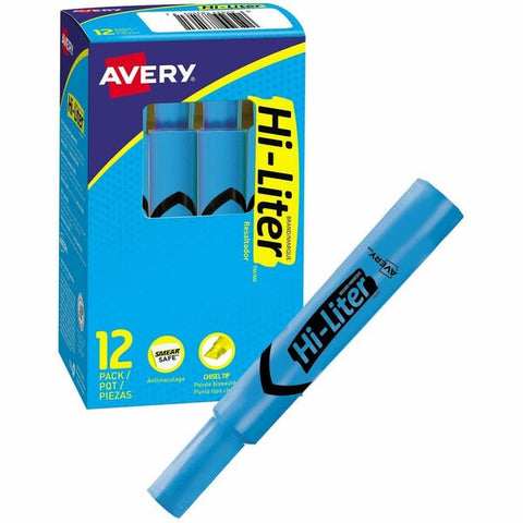 Avery Desk Style HI-LITER®, Fluorescent Blue