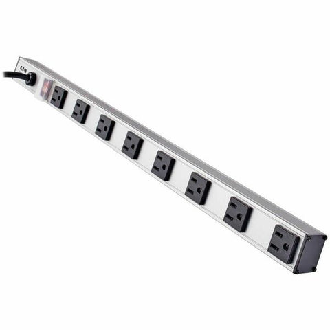 Eaton Corporation 8-Outlet Vertical Power Strip, 120V, 15A, 10-ft. Cord, 5-15P, 24 in.