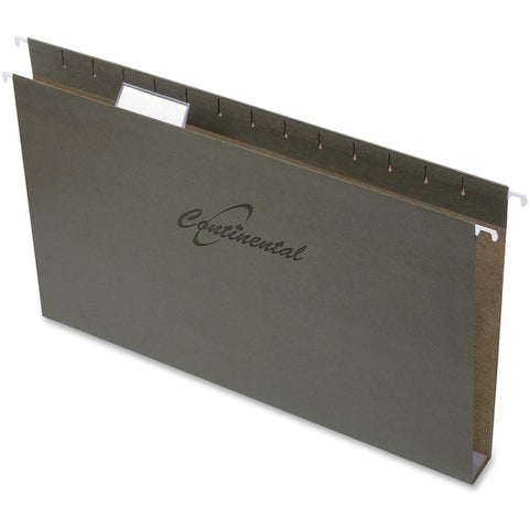 Continental Filing System Inc Extra-capacity Standard Green Hanging Folders