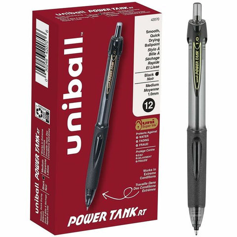 uni-ball Corporation Power Tank Retractable Ballpoint Pens