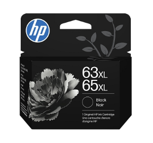 HP, Inc. HP 63XL/65XL (B7RT5AN) BLACK ORIGINAL INK CART