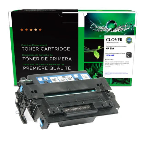 Clover Technologies Group, LLC Remanufactured Toner Cartridge (Alternative for HP Q7551A 51A) (6500 Yield)