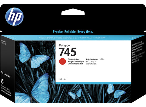 HP 745 (F9K06A) Chromatic Red Original Ink Cartridge (300 ml)