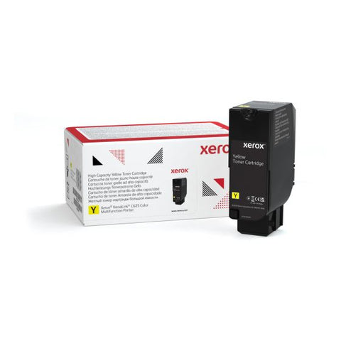 Xerox<sup>&reg;</sup> Genuine Xerox Yellow High Capacity Toner Cartridge For The VersaLink C625 (Use & Return)