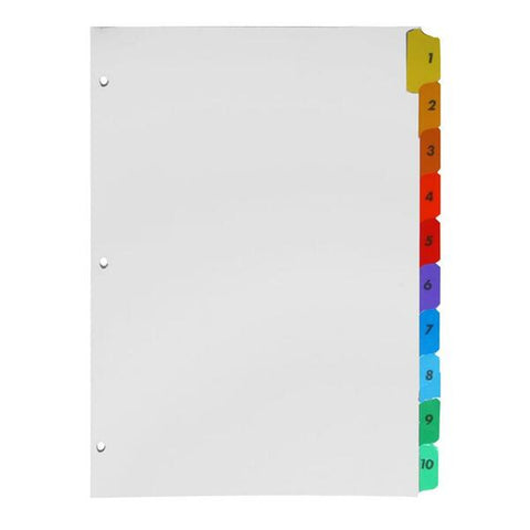 Sparco Products Quick Index Dividers