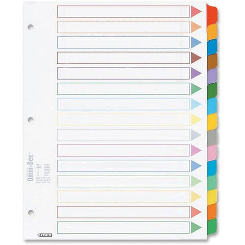 TOPS Products Color Coded Index Divider