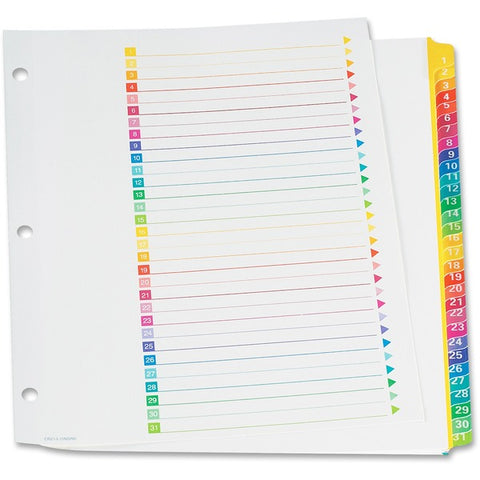 TOPS Products RapidX Colour Coded Monthly Index Dividers