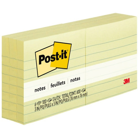 3M Lined Note Pads